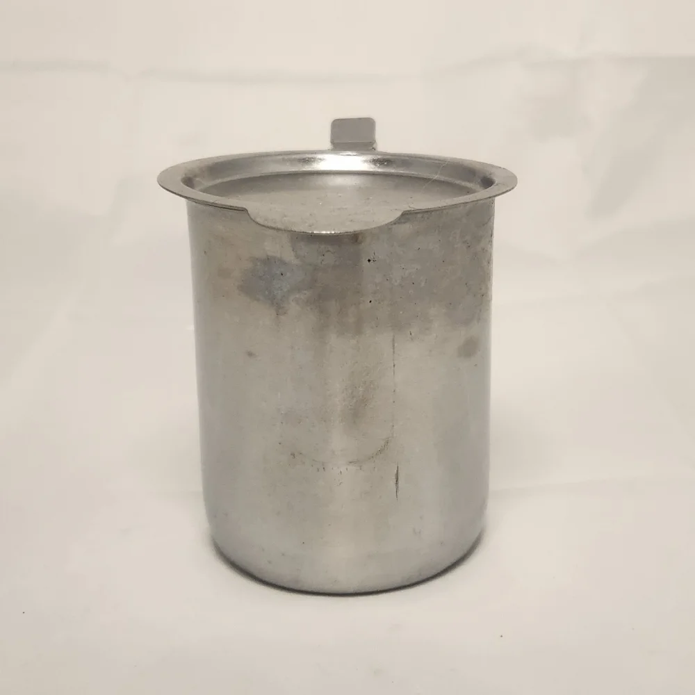 3 1/2” Vintage Stainless Steel Creamer/Syrup Pitcher